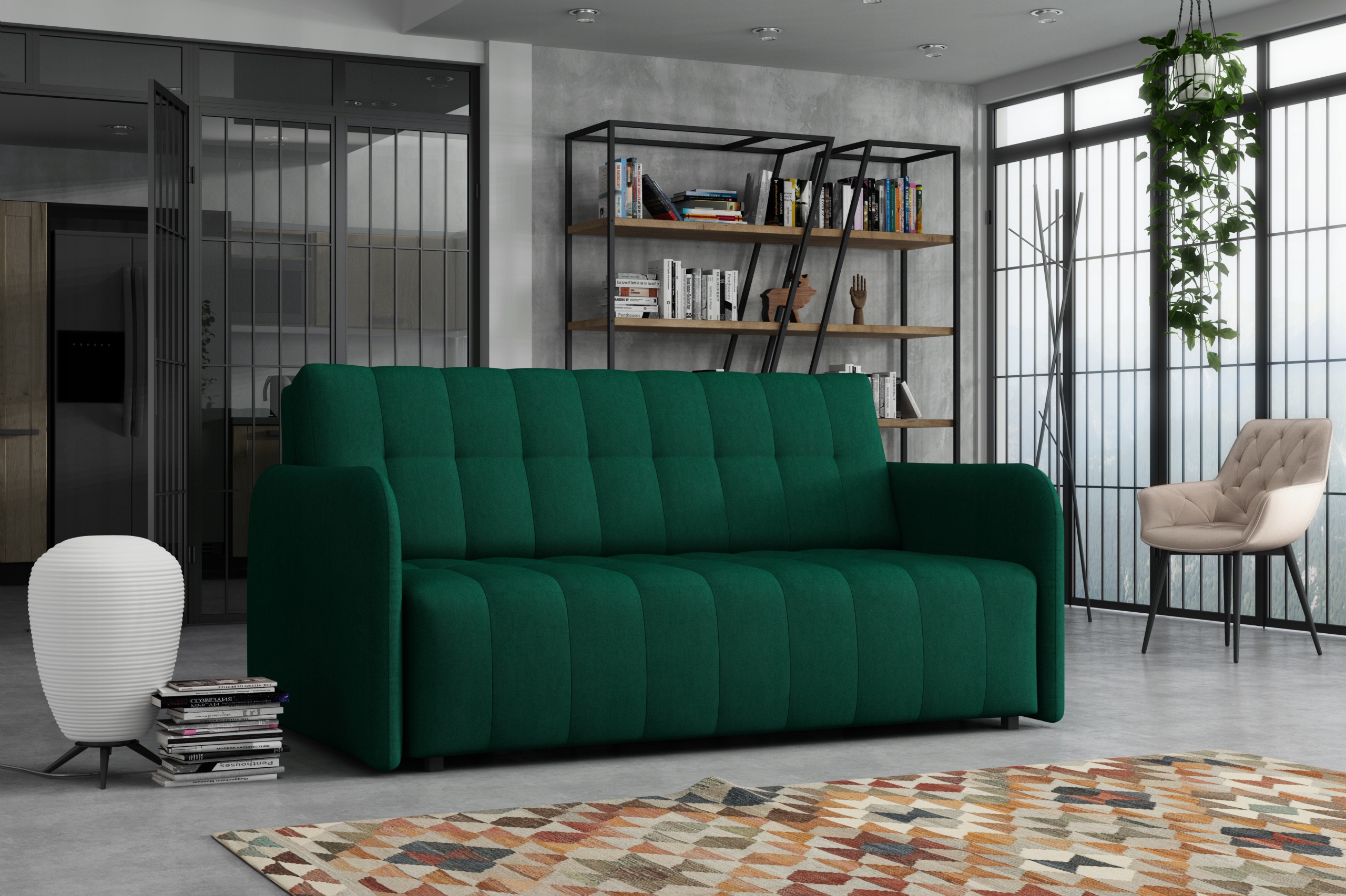 

sofa amerykanka Viga IV Grand tkanina welurowa