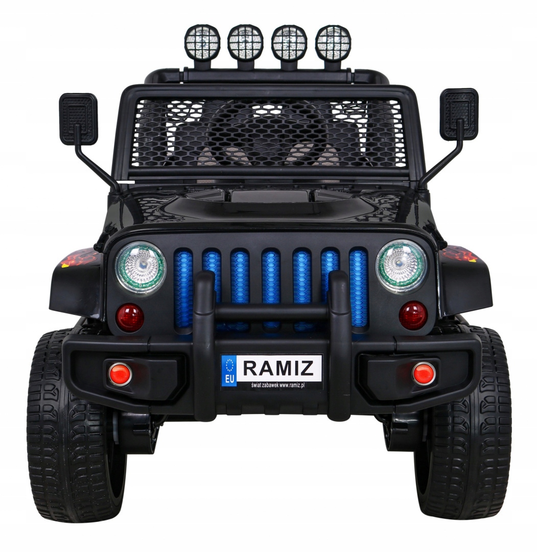 Autko terenowe na akumulator Raptor Drifter Pilot Napęd 4x4 Schowek
