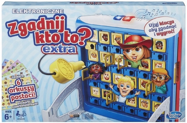 

++ Zgadnij Kto To Extra gra elektroniczna Hasbro
