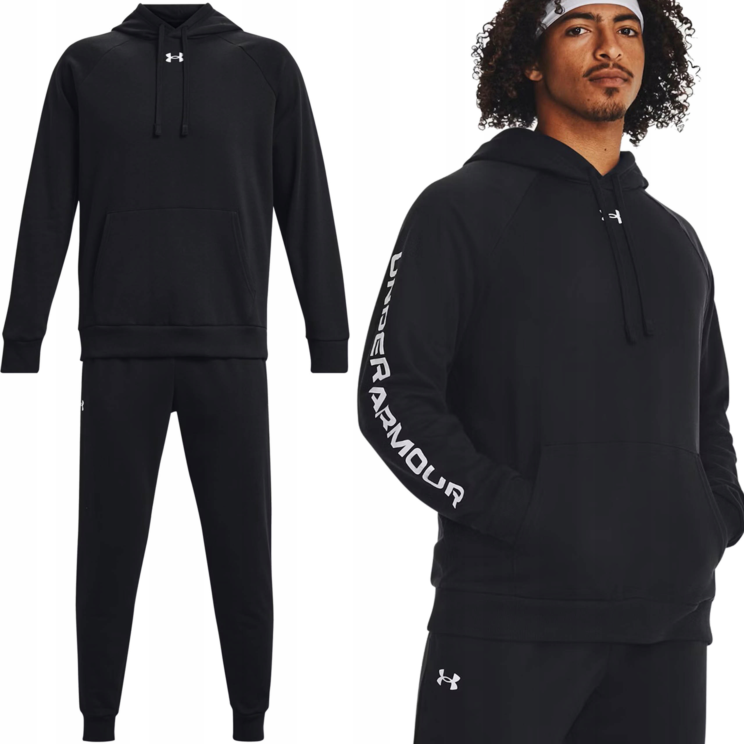 Pánská Bavlna Mikina Tepláková Souprava Under Armour , Teplákovka L