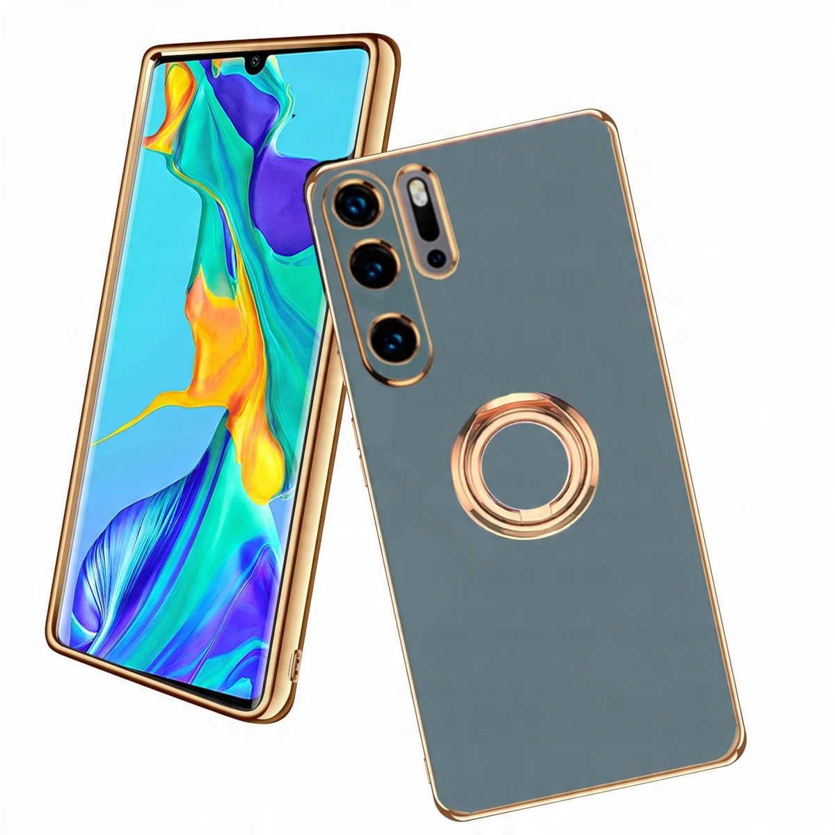 

Etui do Huawei P30 Pro, magnetyczny ring case