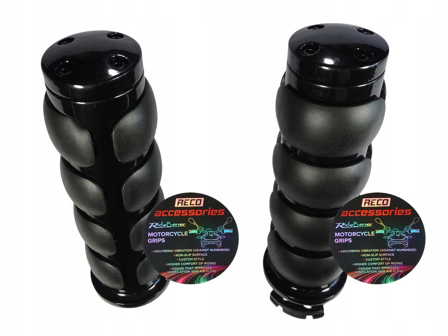 

manetki 7/8 cala 22 alu czarne amortyzacja drgań