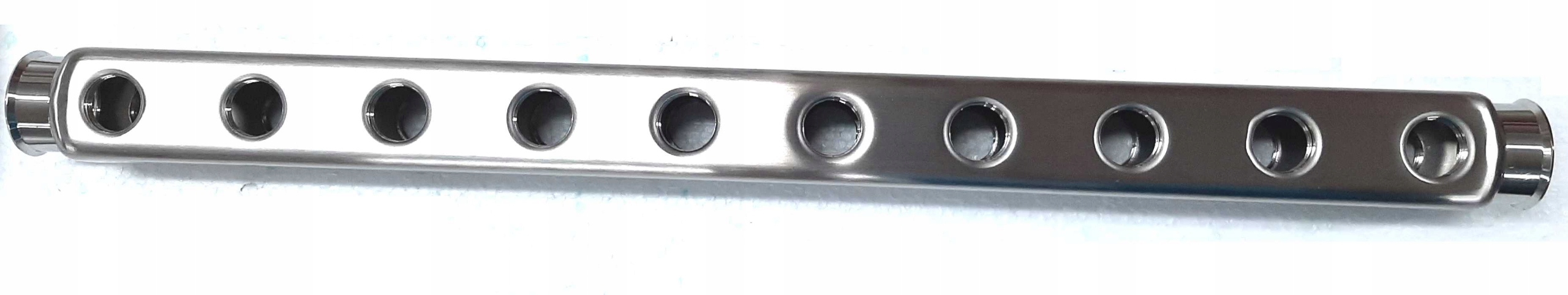 

Belka rozdzielacza 10 wyjść 1/2 na wylot Inox 850