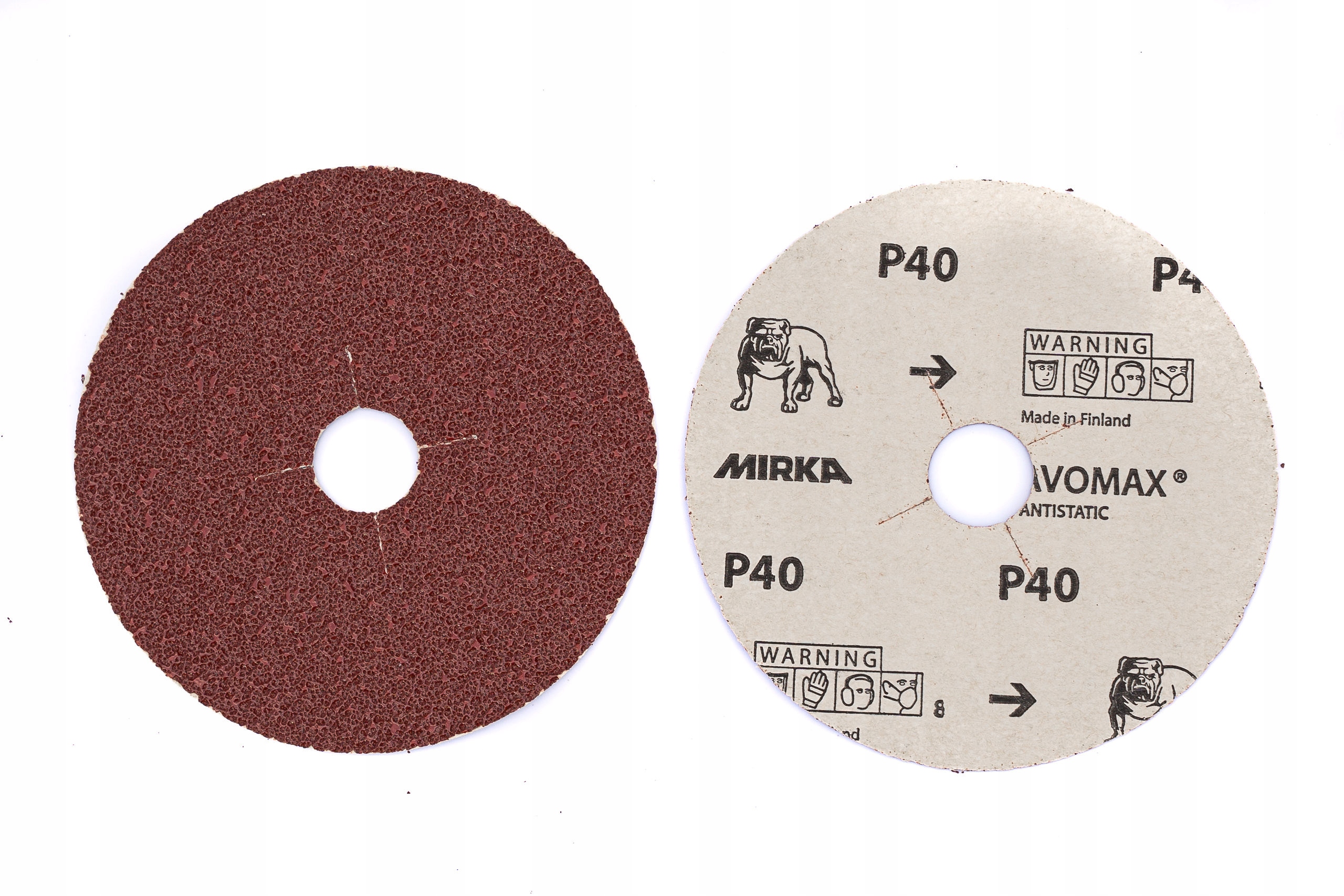 

Krążki Ścierne Fibra Papier Mirka 125mm/50szt