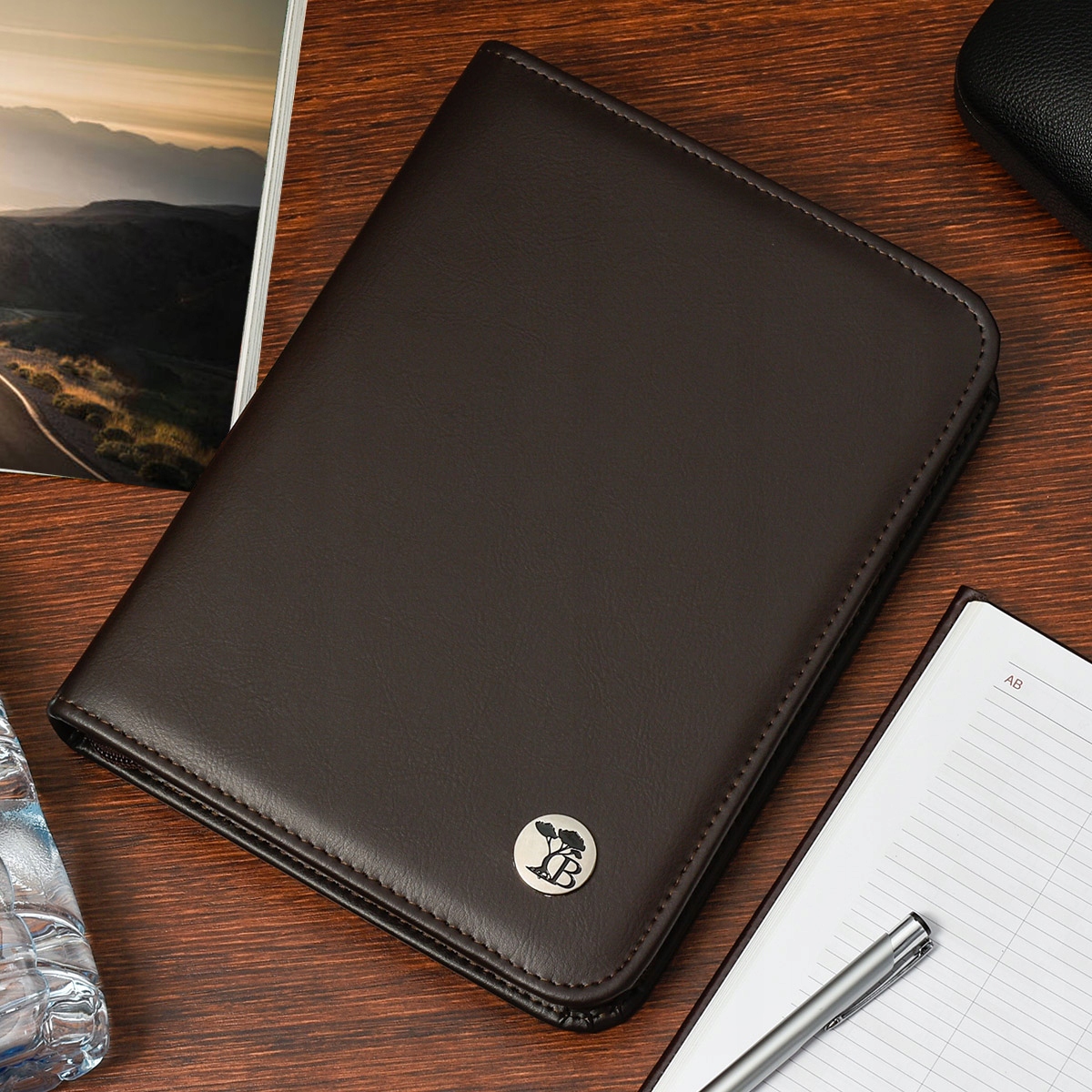 Beltimore luksusowy męski biwuar aktówka teczka A5 Płeć uniseks