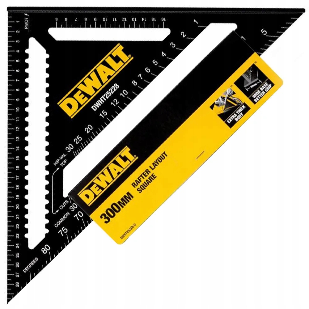 

Dewalt Kątownik stolarski przymiar 300mm DWHT25228