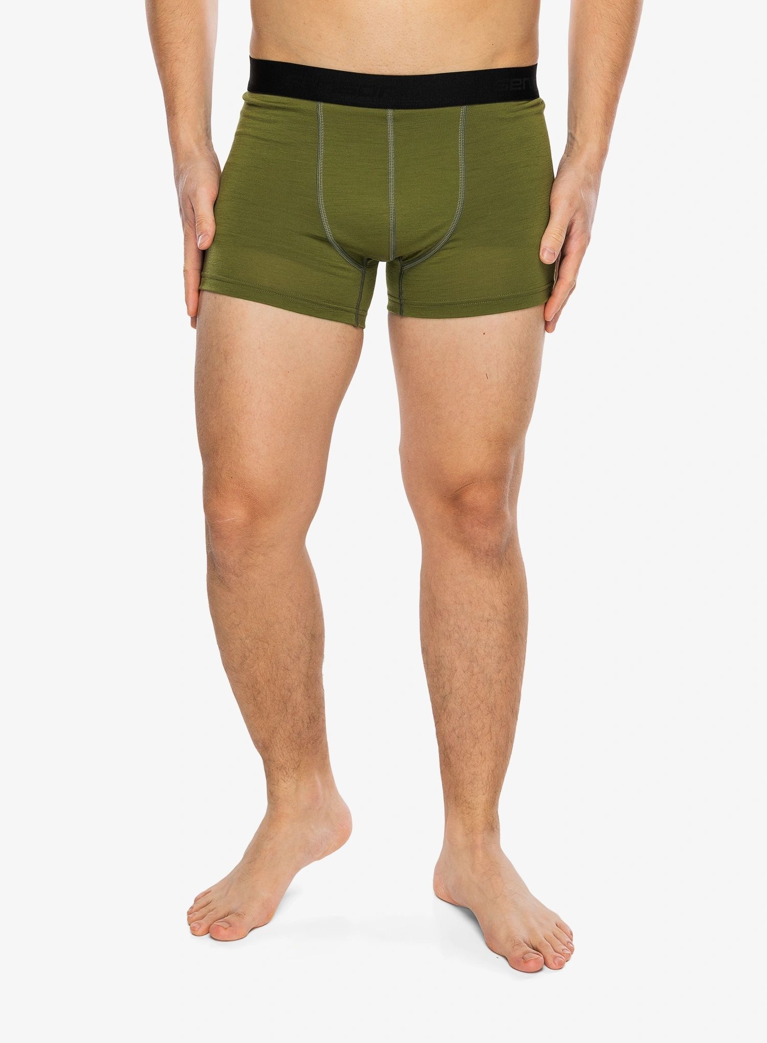 Termoaktivní boxerky Sensor Merino Active Boxers safari green XL