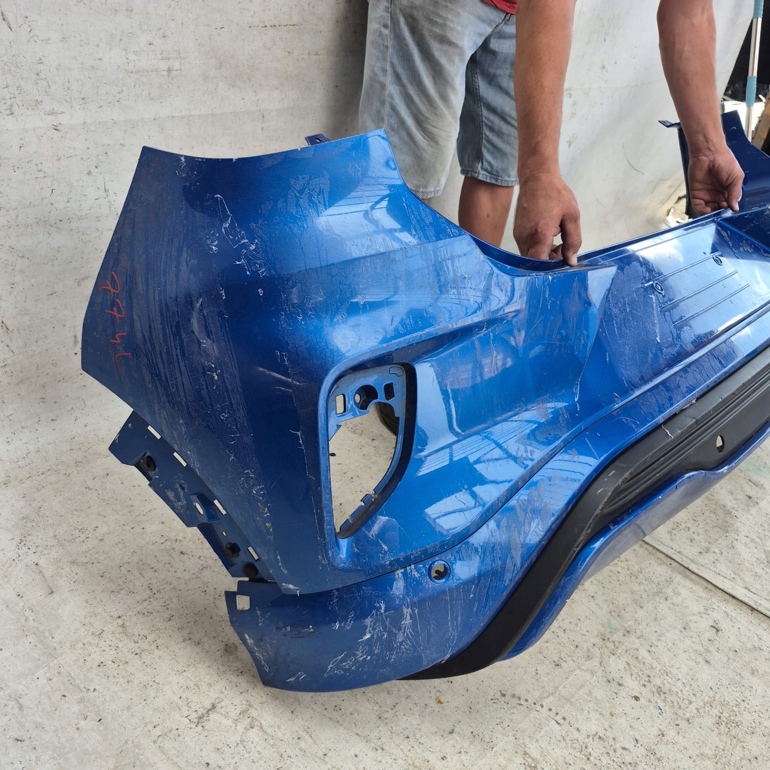 FORD PUMA MK-2 2 ST-LINE 19- bumper rear part rear 4PDC