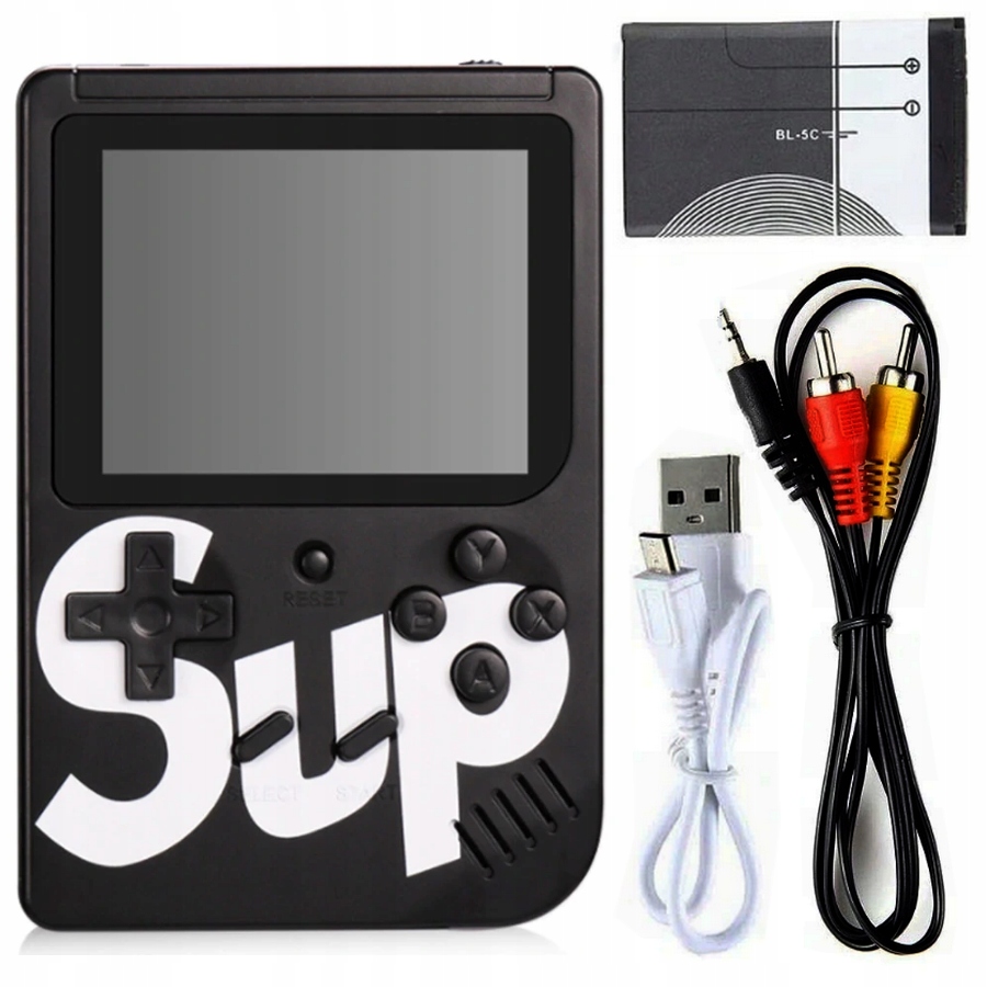 MINI KONSOLA  PRZENOŚNA RETRO GAMEBOY PEGASUS 400 GIER 5 KOLORÓW