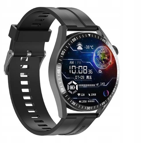 Smartwatch Tracer SM6 Opal TRAFON47133 Zegarek sportowy Czarny Monitor snu