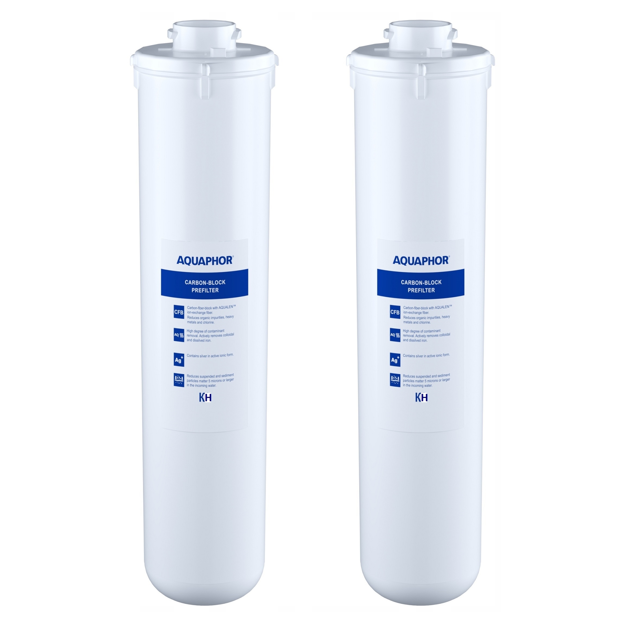 Vyměnitelný filtr na vodu pod Dřez Filtrační vložka na vodu Aquaphor Kh 2 kusy