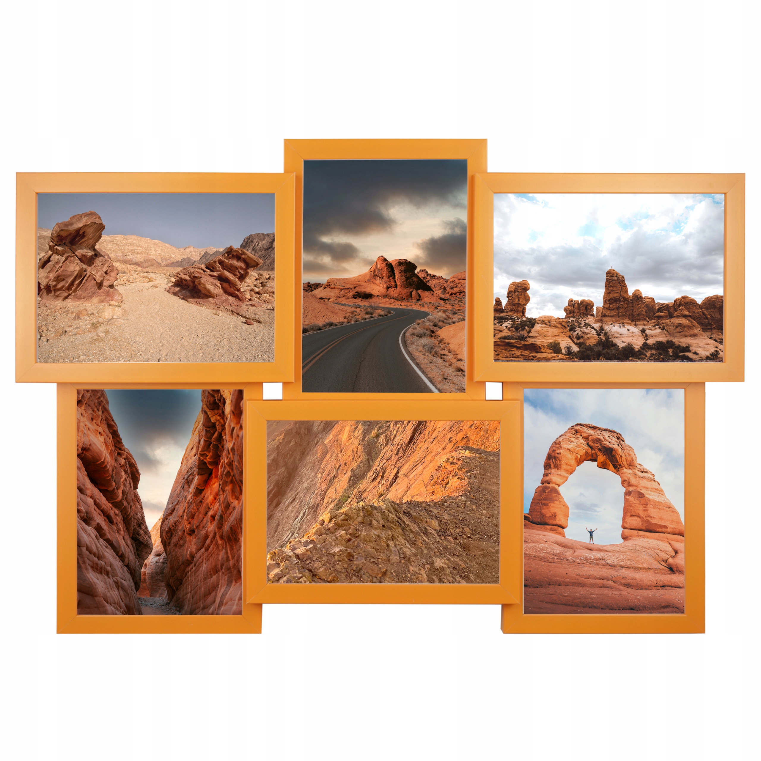 

Foto Ramka 3D pomarańczowy 13x18cm Grawer 604