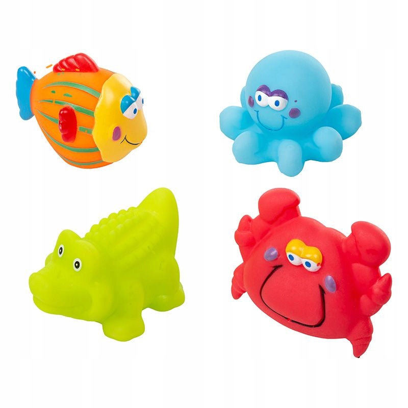 

Zabawki Kąpielowe Akuku Zestaw Morskie Zwierzaki