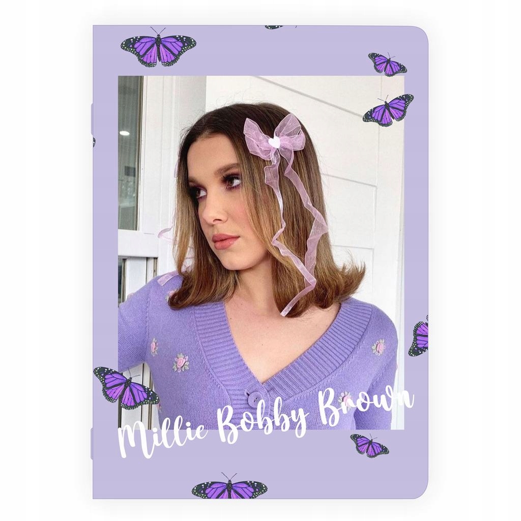 

Zeszyt Millie Bobby Brown do szkoły A5 60 kartek