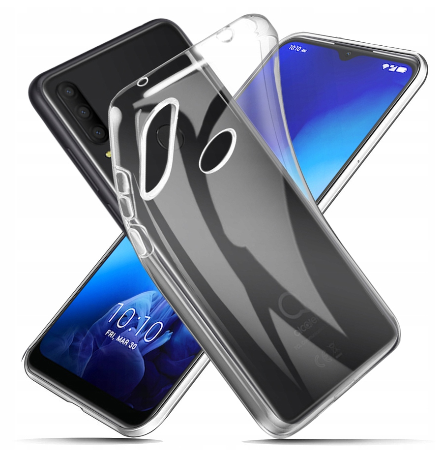 

Etui Silikon Do Alcatel 3X 2019 Szkło Hartowane