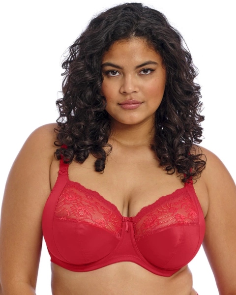 Morgan měkká podprsenka červená