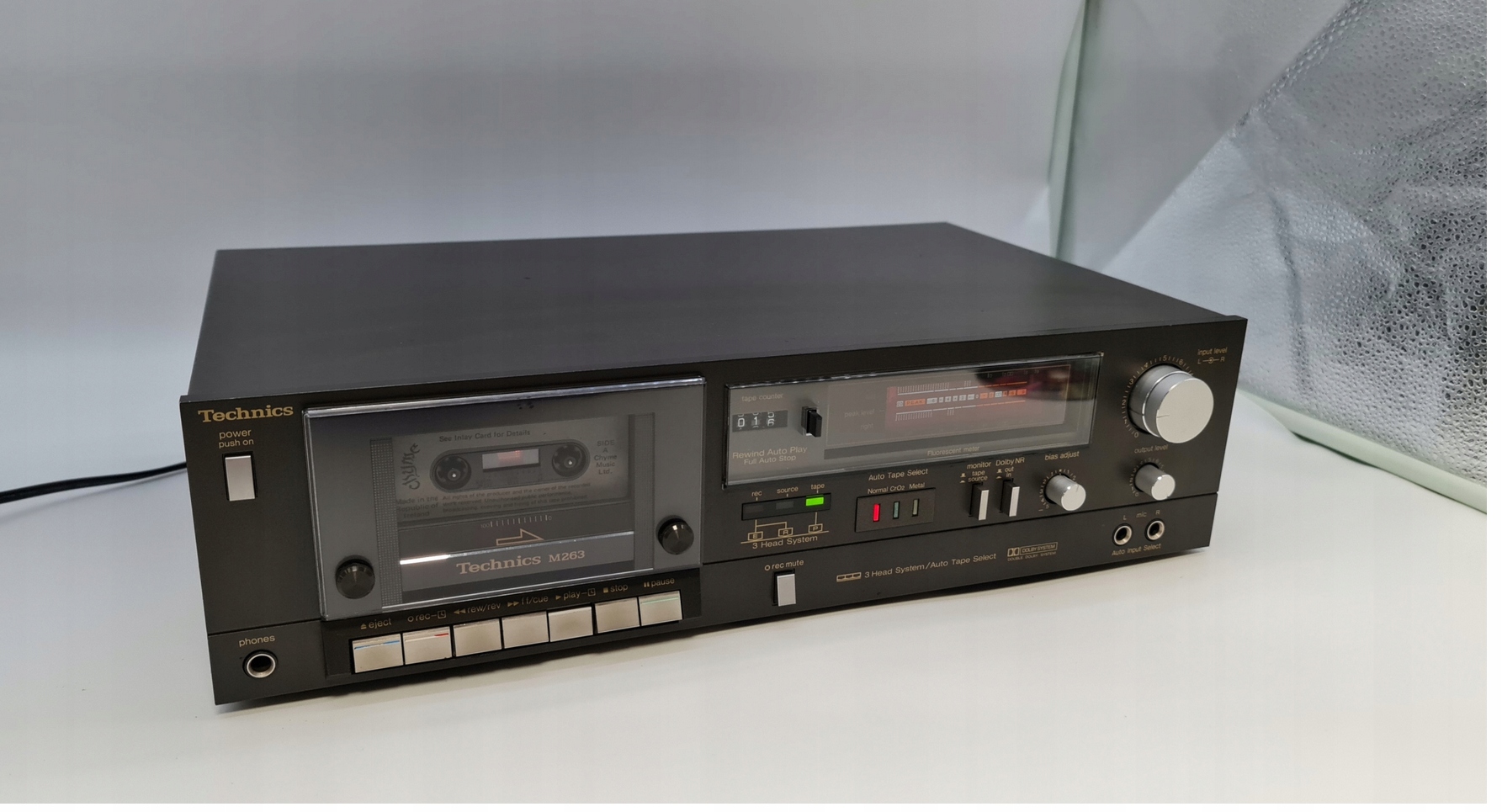 Technics rs-m263 магнитофон одна кассета deck top ! - купить в DARSTAR