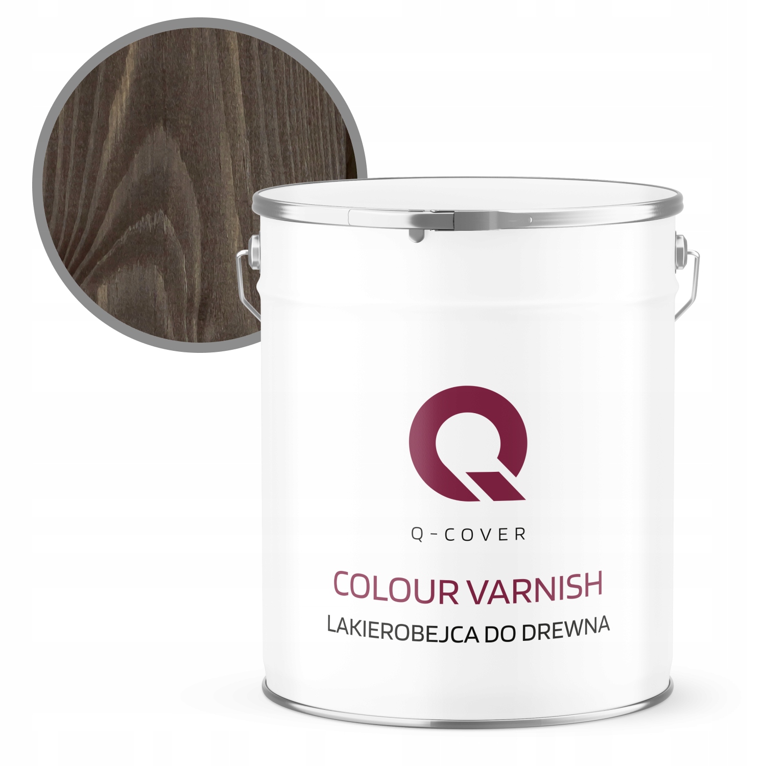 Rychleschnoucí Lak Na Dřevo 5 L Palisander Satén Výkonná Barva 3V1