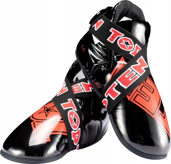 Ochraniacze Stóp Top Ten Superlight Glossy Lekkie Kickboxing Wako Approved