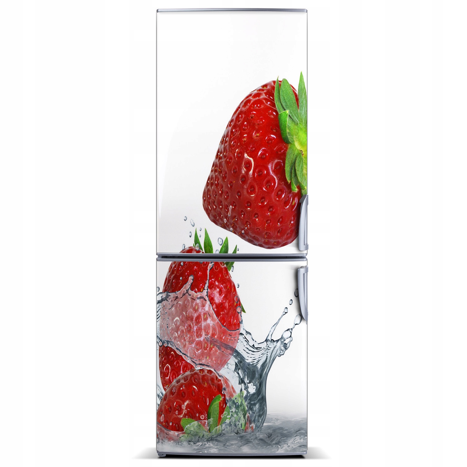 

Naklejka na lodówkę magnetyczna Truskawki 60x180