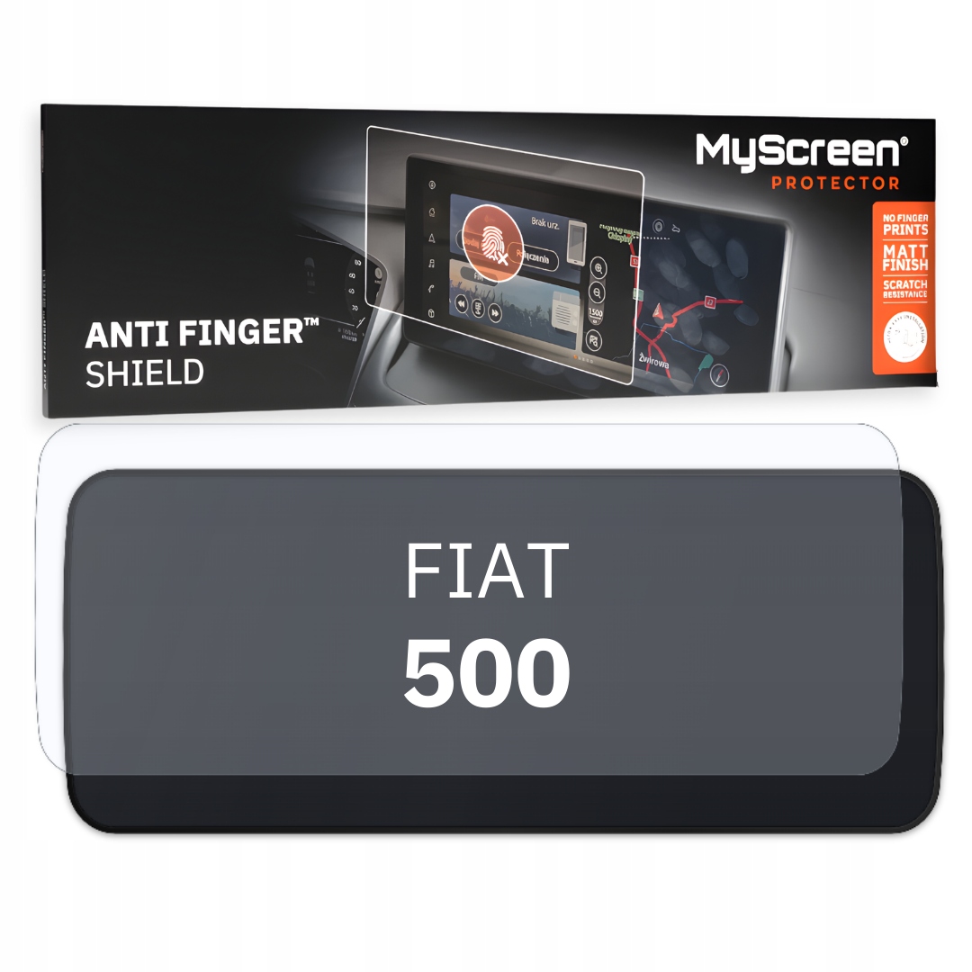Matná fólie pro Fiat 500 Cabriolet 2023 MyScreen Anti Finger