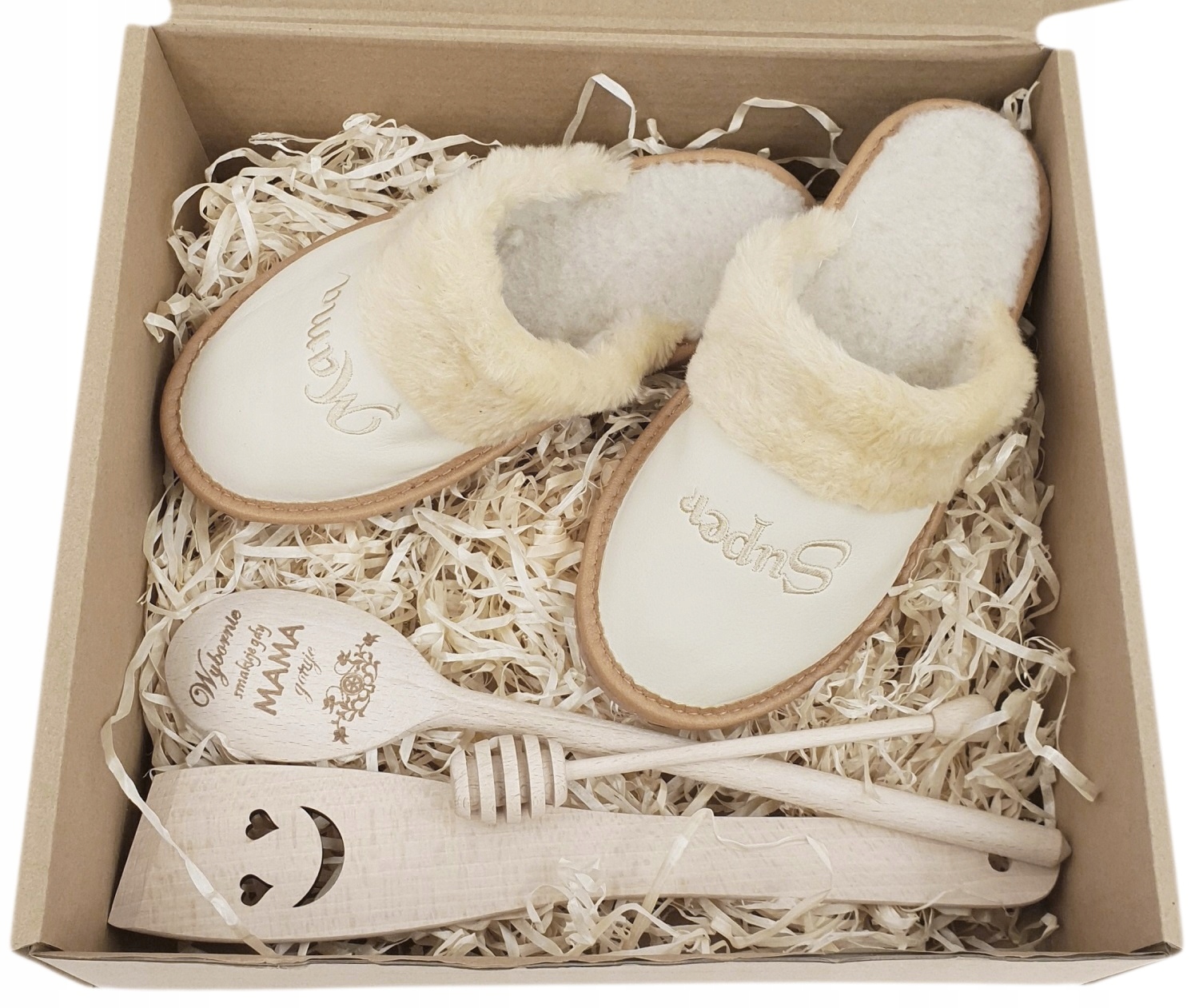 

Pantofle Kapcie Dla Mamy Ocieplane Łapcie *37