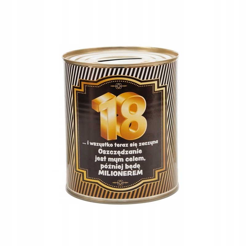 

Skarbonka Na 18 Urodziny Osiemnastkę