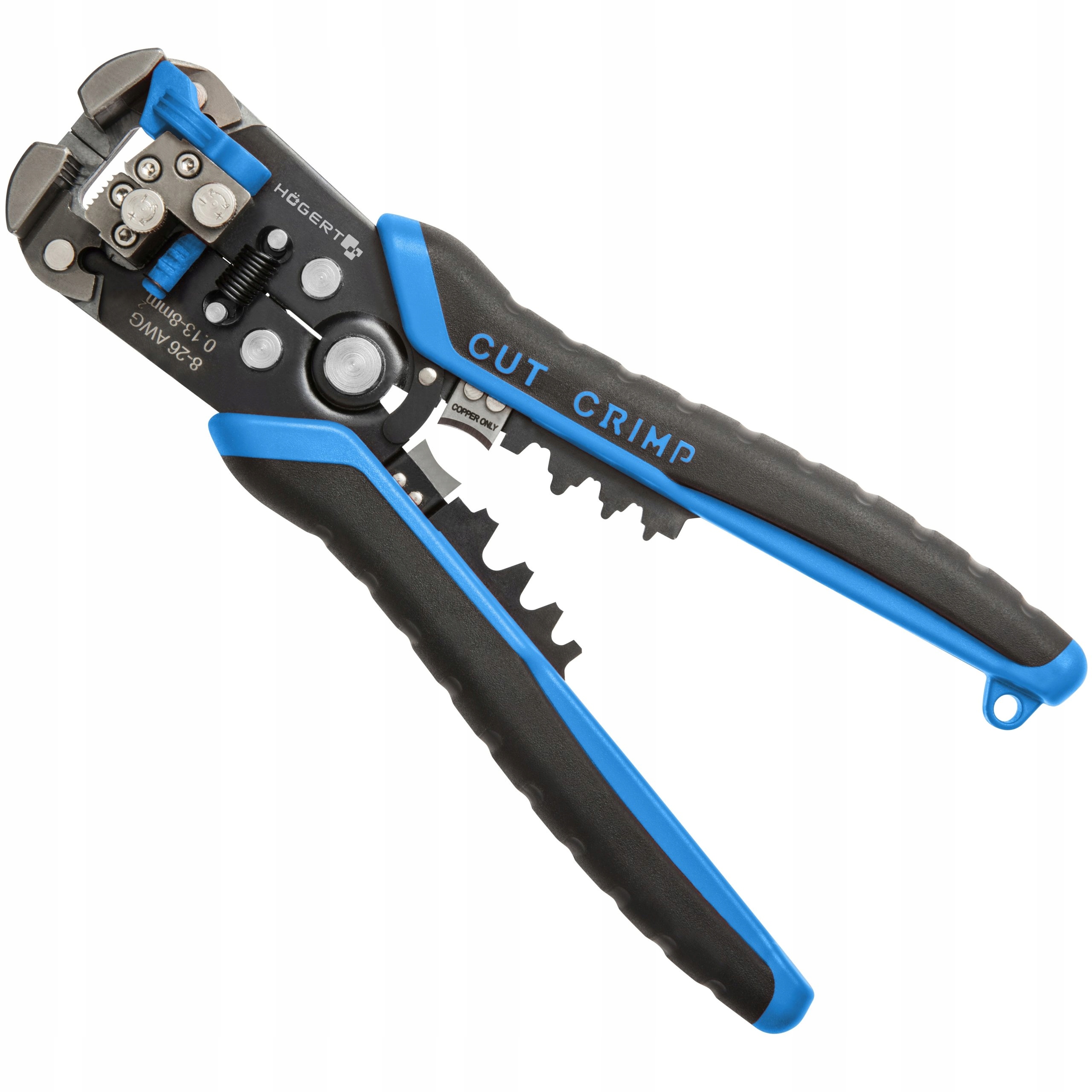 

Ściągacz izolacji 210mm boczny 0.2-10mmq HT1P182