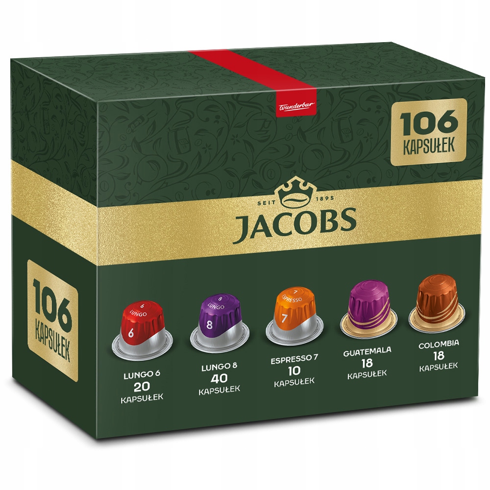 Kapsułki do Nespresso(r)* mix lungo espresso Origins [106 kaw] 10 Gratis!