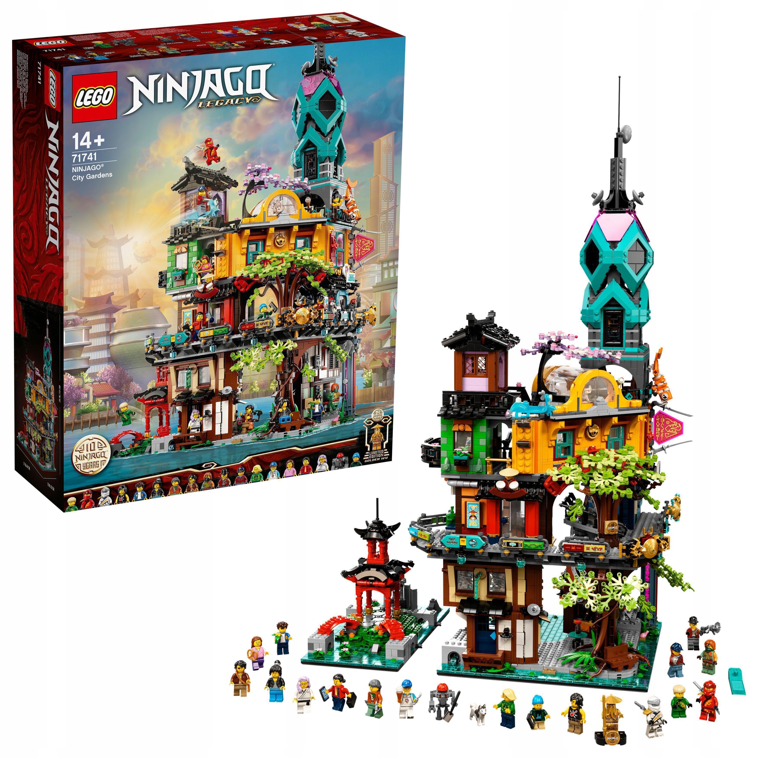 

Lego Ninjago Ogrody miasta Ninjago 71741