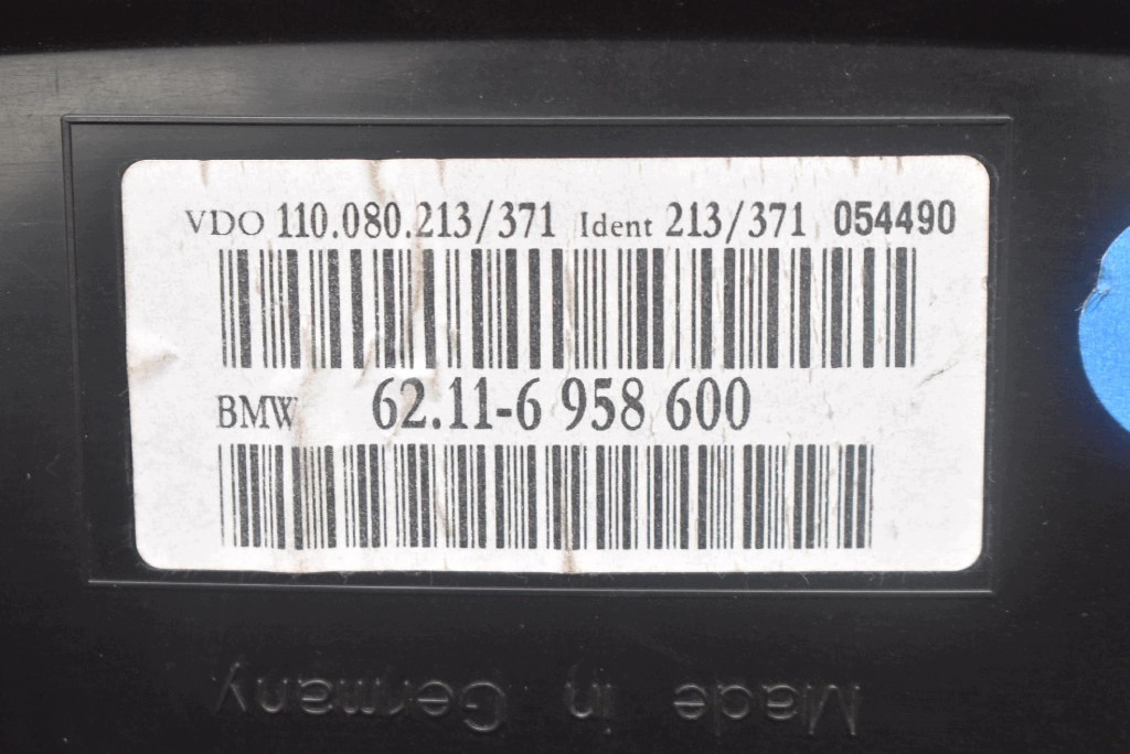 dials dials EU 6958600 BMW E60 E61 2.5 D 177 KM 03-07