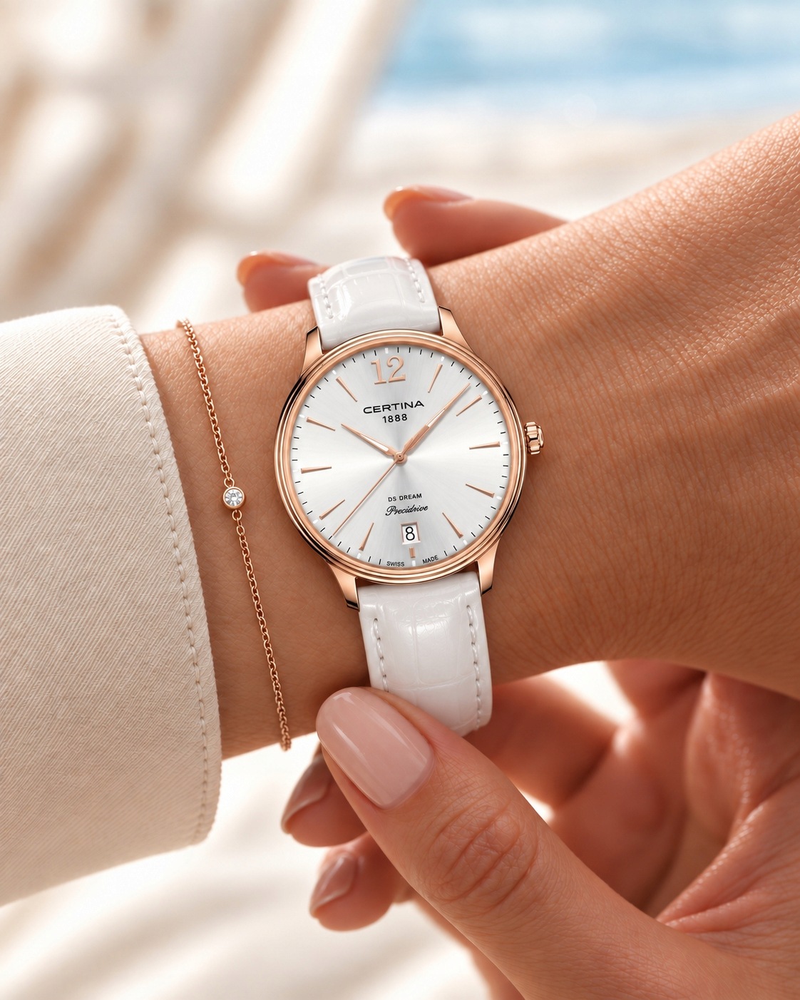 Certina Ds Dream Precidrive Lady C021.810.36.037.00 38mm 10ATM