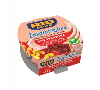 Gotowa Sałatka Meksykańska Z Tuńczykiem 18X160G Rio Mare
