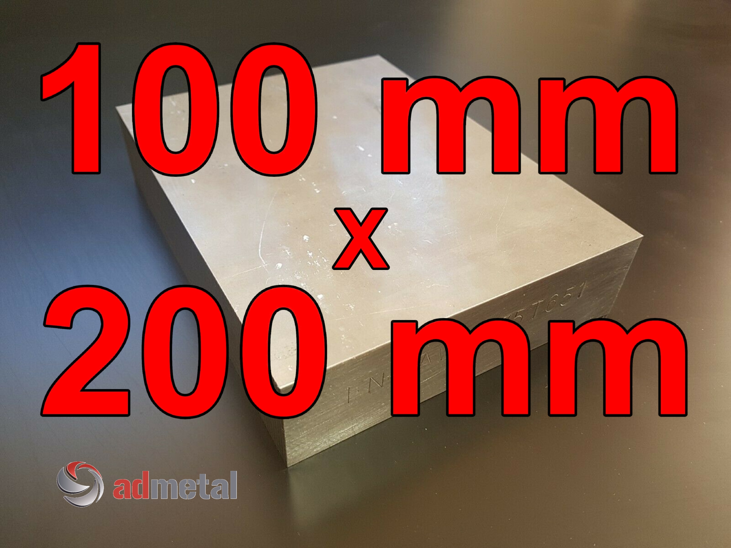 Aluminium, blacha aluminiowa 30 mm PA9 7075 T651