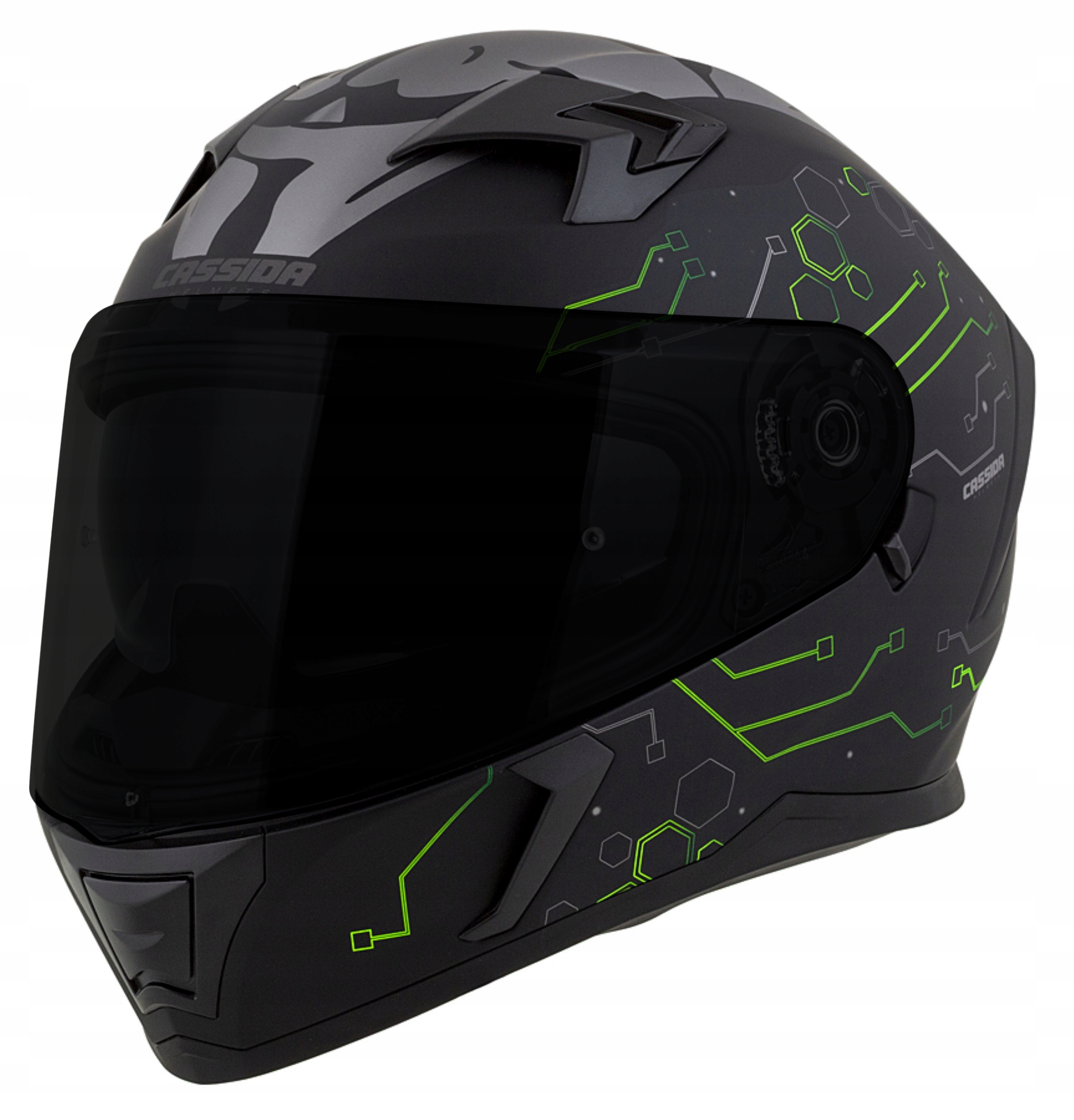 

Grafika Odblask Kask Motocyklowy Cassida 3 +szyba