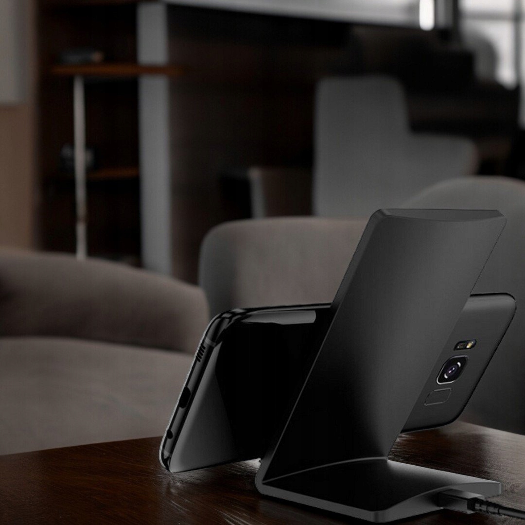 SZYBKA INDUKCYJNA QI ŁADOWARKA BEZPRZEWODOWA Prąd wyjściowy 2000 mA