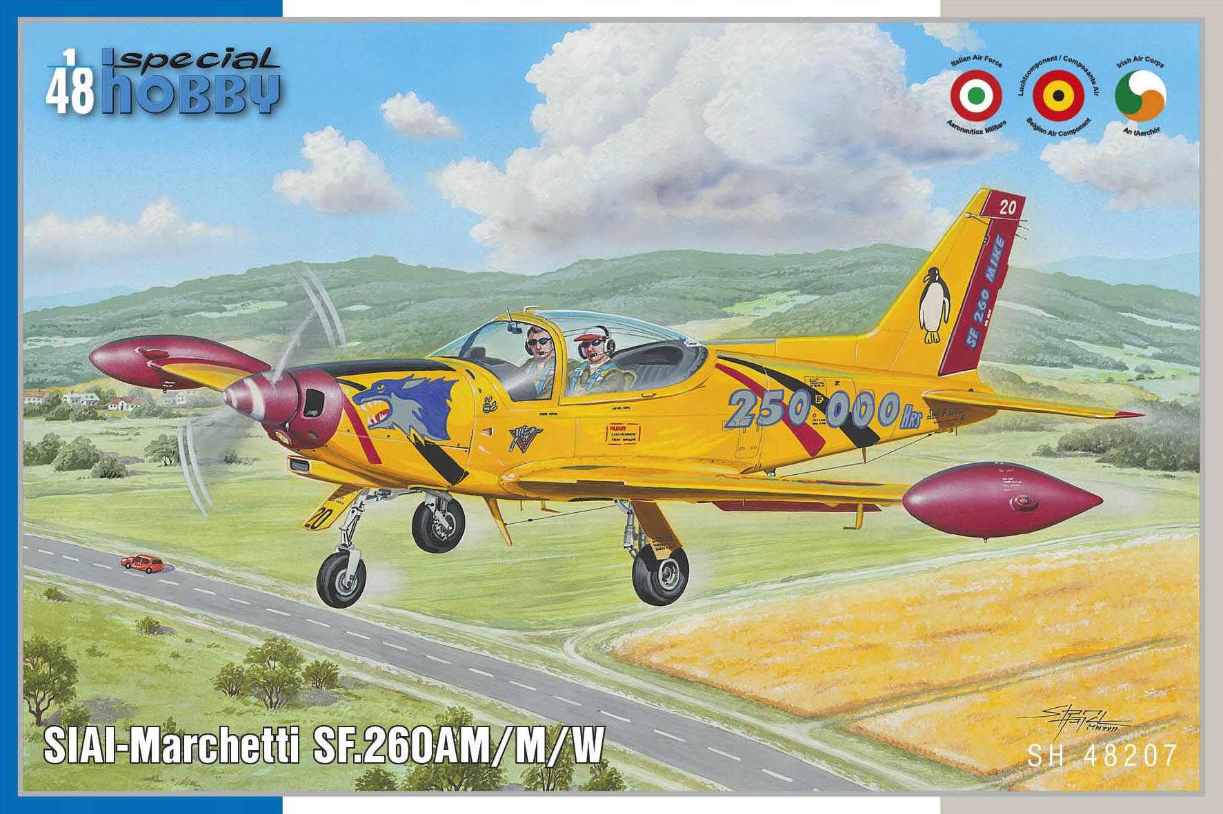 SIAI-Marchetti SF.260AM/M/W Special Hobby SH48207 měřítko 1/48