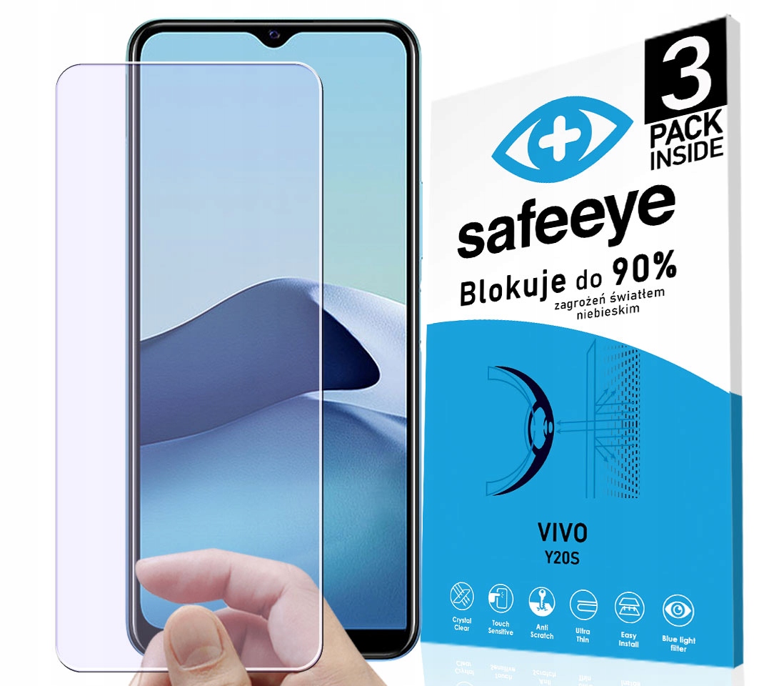 

3PACK Szkło Hybrydowe Dovivo Y20S