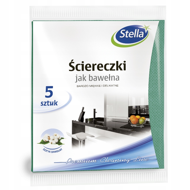 

Stella Ściereczki Jak Bawełna Miękkie Delikatne X5