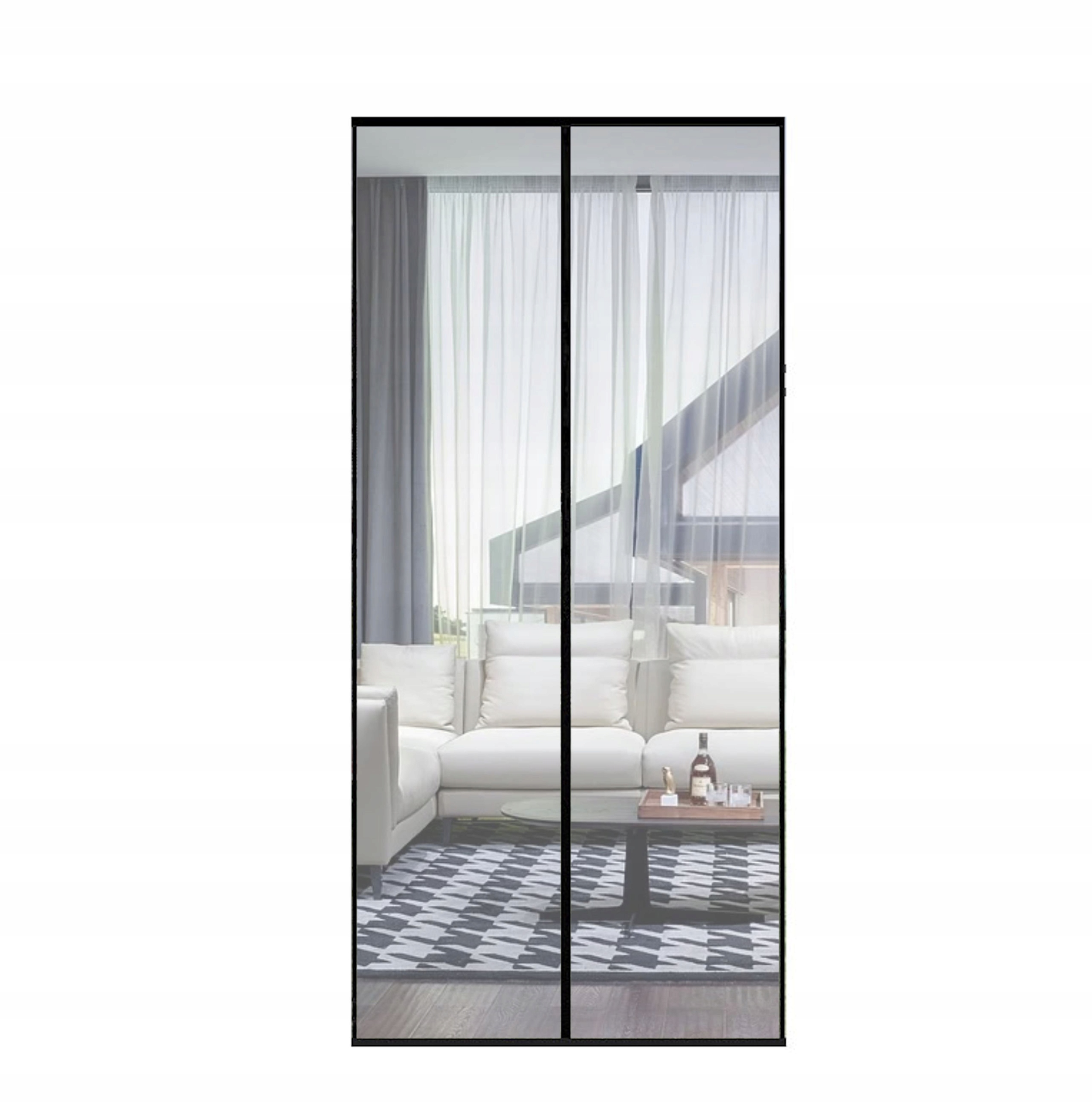 

Moskitiera Na Drzwi 100x220 CM Podwójne Magnesy Cz