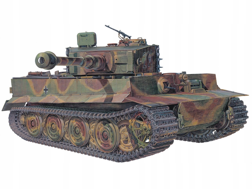 Tank Tiger I PzKpfw VI Ausf.E Late model AF35079 Afv