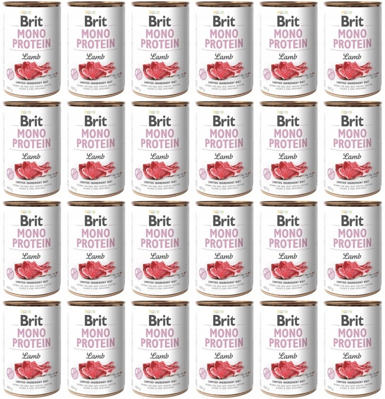 Levně Brit Mono Protein Lamb 24 x 400 g
