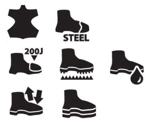 LEKKIE Trzewiki ROBOCZE buty OCHRONNE z NOSKIEM SB Marka Urgent