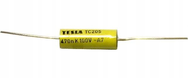 470n/100V TC205, kondensator rolkowy