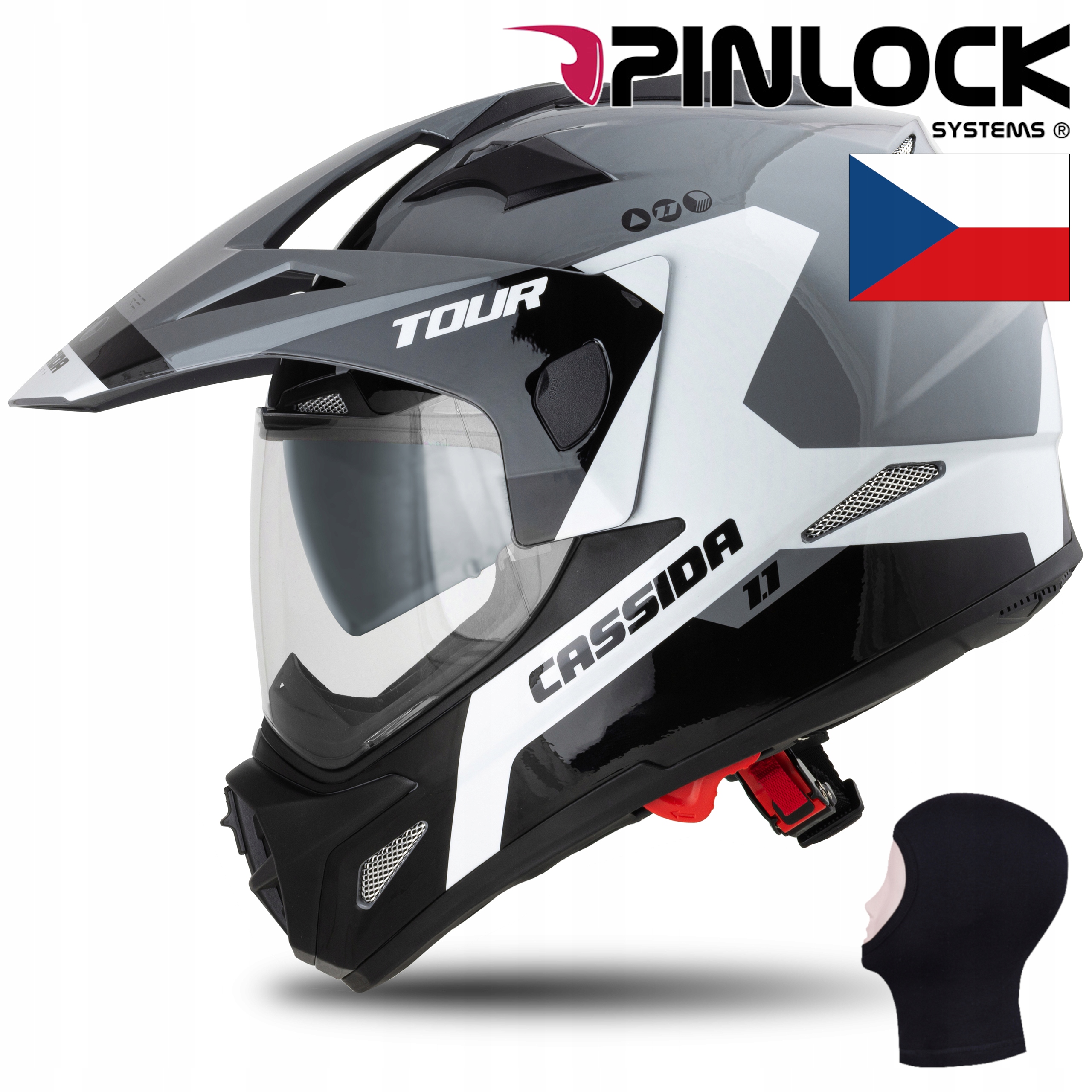 CASSIDA TOUR 1.1 KASK MOTOCYKLOWY TURYSTYK CROSS M Producent Cassida