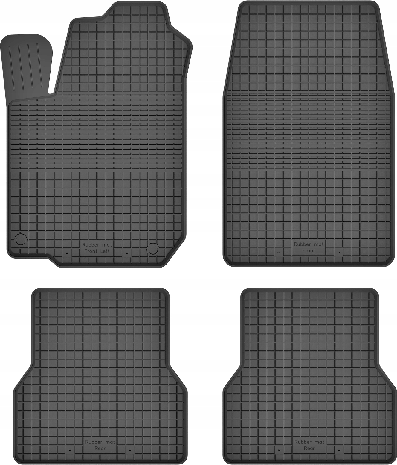 

Dywaniki gumowe korytkowe do Alfa Romeo 159 05-11