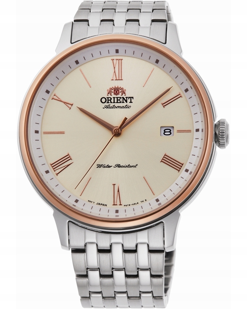 Nový originální Pánské Hodinky Orient budík s funkcí automatického ovládání RA-AC0J01S10B