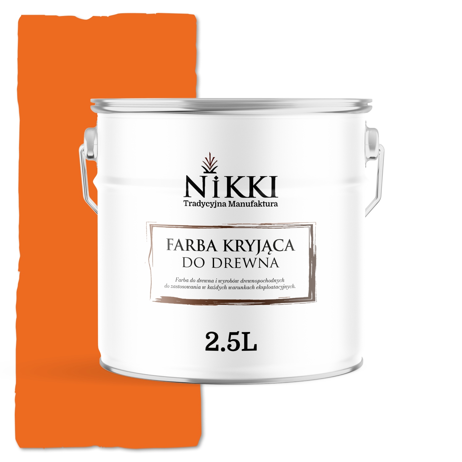 Barva Na Dřevo Kryjící Dveře Renovace Červená Oranžová 2008 Mat 2,5L