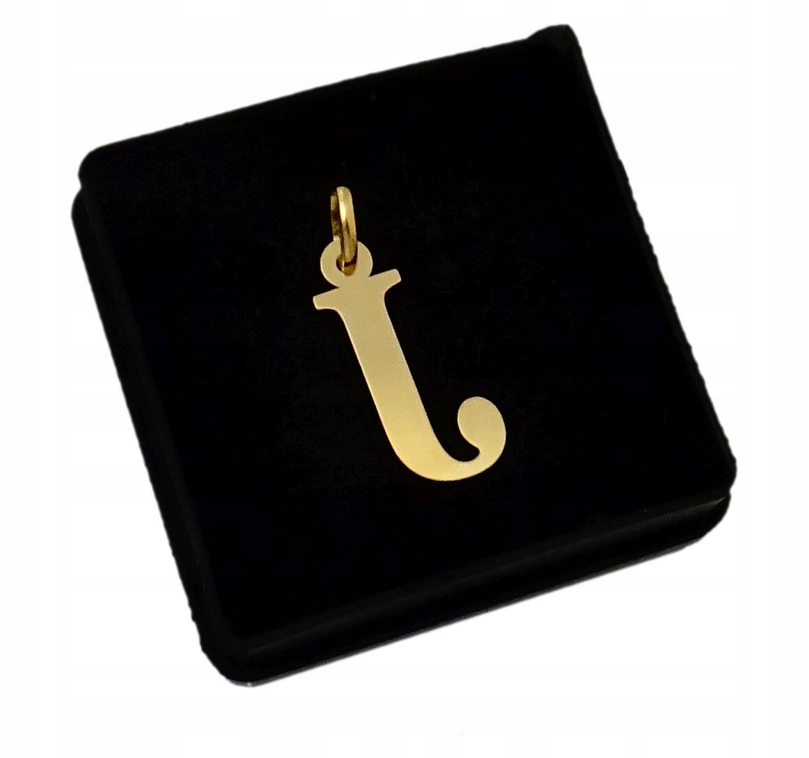 

Złota Literka "j" Duża Super Wzór Pr 585