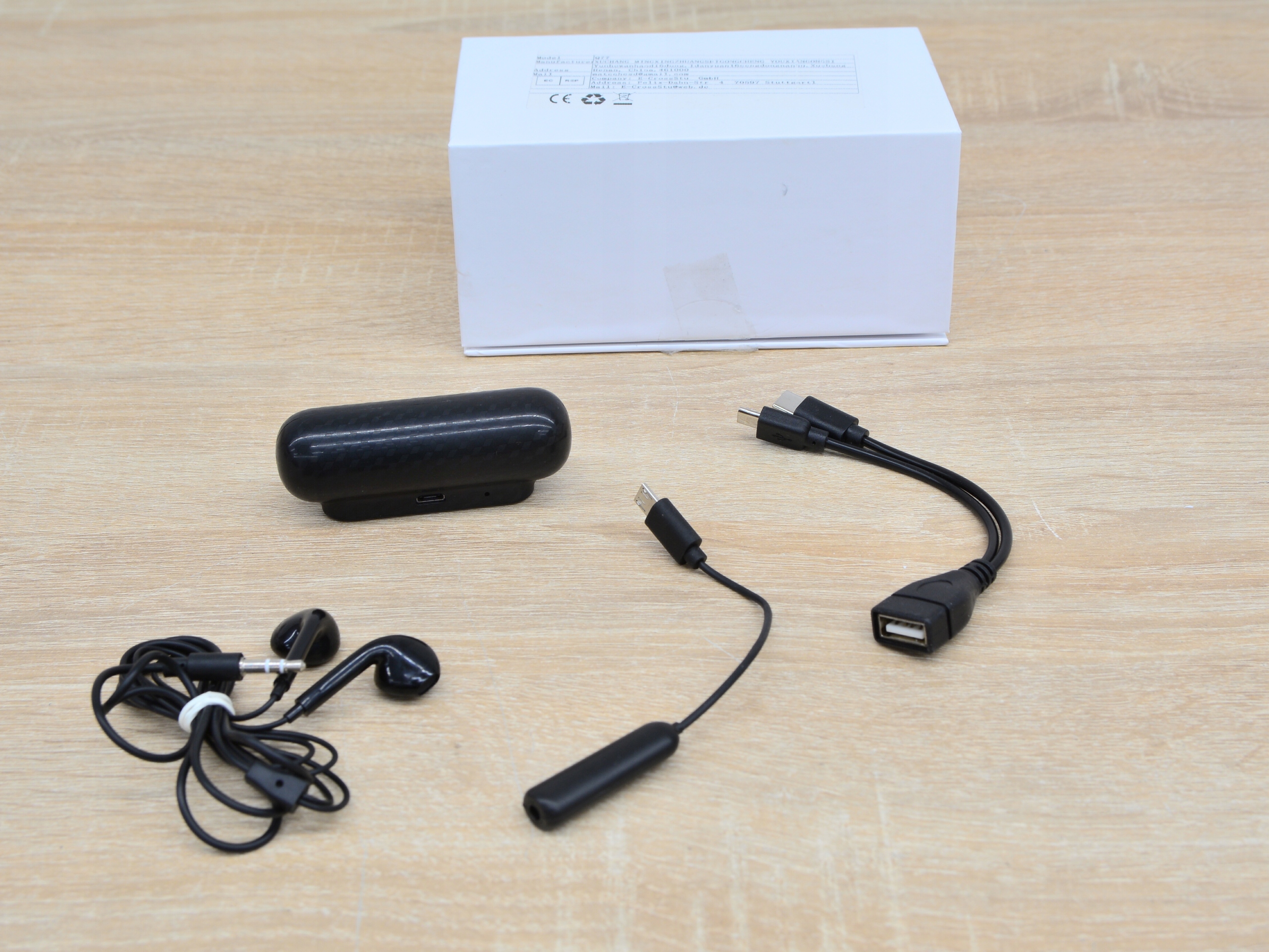 Mini dyktafon 32 GB rejestrator audio urządzenia nagrywania dźwięku z wadą Marka Inna